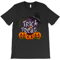 Halloween Pumpkin Trick Or Treat T  Shirt Halloween Pumpkin , Trick Or T-shirt | Artistshot