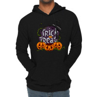 Halloween Pumpkin Trick Or Treat T  Shirt Halloween Pumpkin , Trick Or Lightweight Hoodie | Artistshot