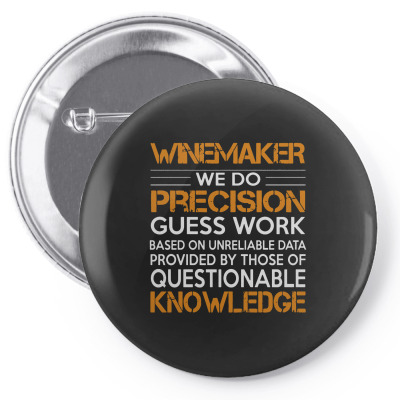 Awesome Shirt For Winemaker Pin-back Button Designed By Milanacr