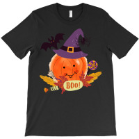 Halloween T  Shirt Boo Crew Jack O’ Lantern Happy Pumpkin T  Shirt T-shirt | Artistshot