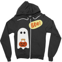 Halloween T  Shirt Boo T  Shirt Zipper Hoodie | Artistshot