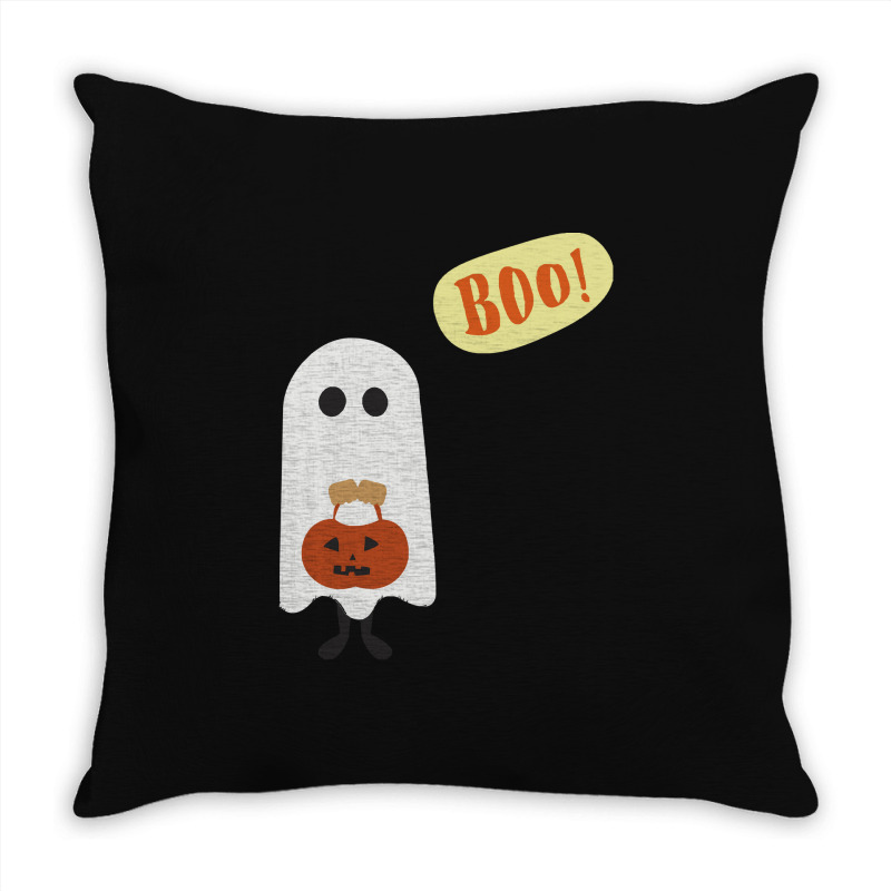 Halloween T  Shirt Boo T  Shirt Throw Pillow | Artistshot