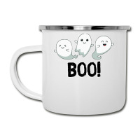 Halloween T  Shirt Boo! Ghosts! T  Shirt Camper Cup | Artistshot