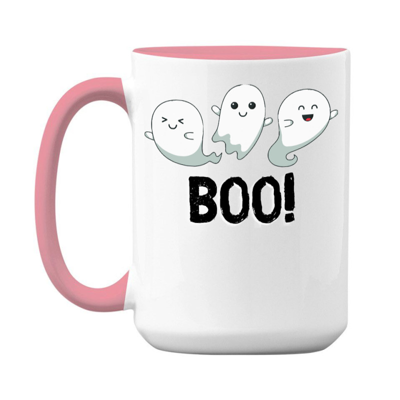 Halloween T  Shirt Boo! Ghosts! T  Shirt 15 Oz Coffee Mug | Artistshot