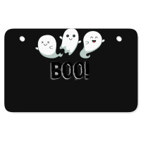 Halloween T  Shirt Boo! Ghosts! T  Shirt Atv License Plate | Artistshot