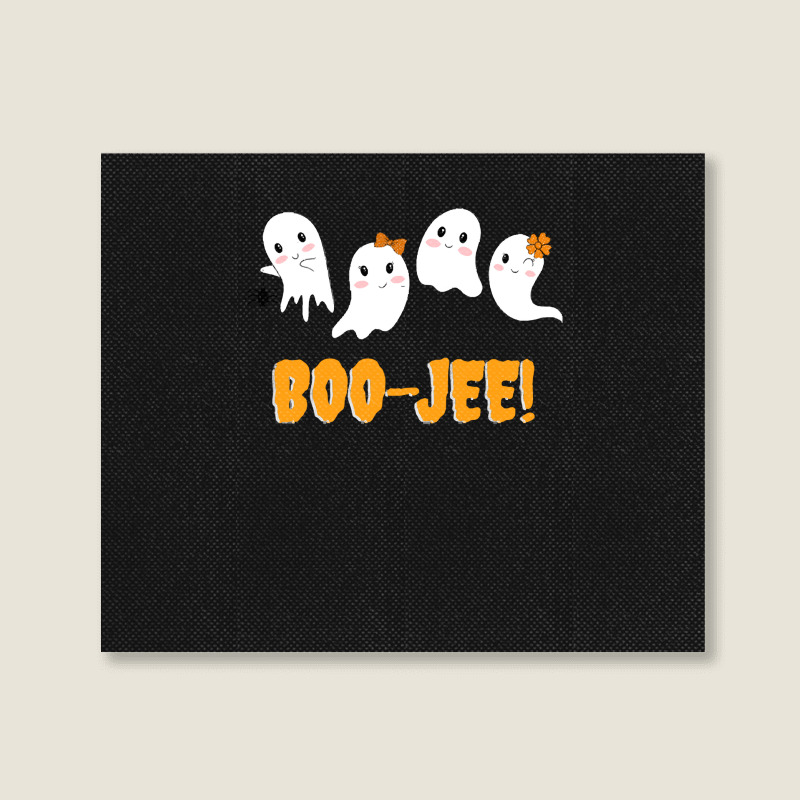 Halloween T  Shirt Boo  Jee! Ghosts Halloween T  Shirt Landscape Canvas Print | Artistshot