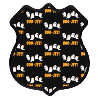 Halloween T  Shirt Boo  Jee! Ghosts Halloween T  Shirt Shield Patch | Artistshot