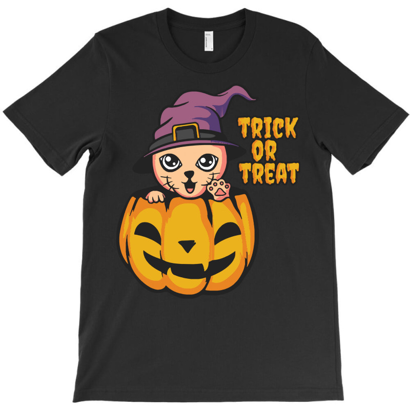 Halloween T  Shirt Cat Halloween T  Shirt T-shirt | Artistshot