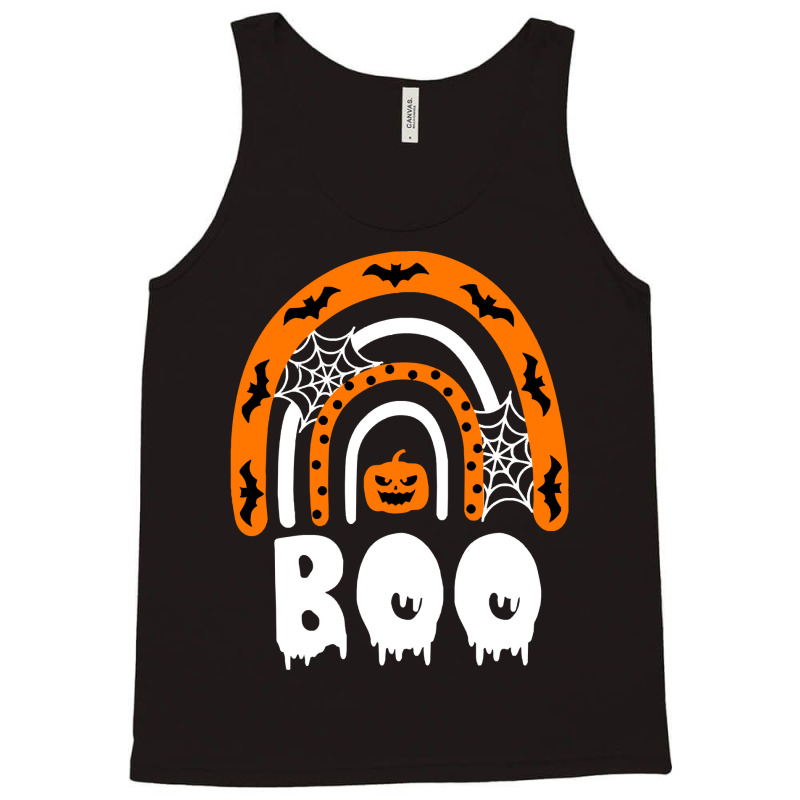 Halloween T  Shirt Creepy Boo Rainbow 2 T  Shirt Tank Top | Artistshot