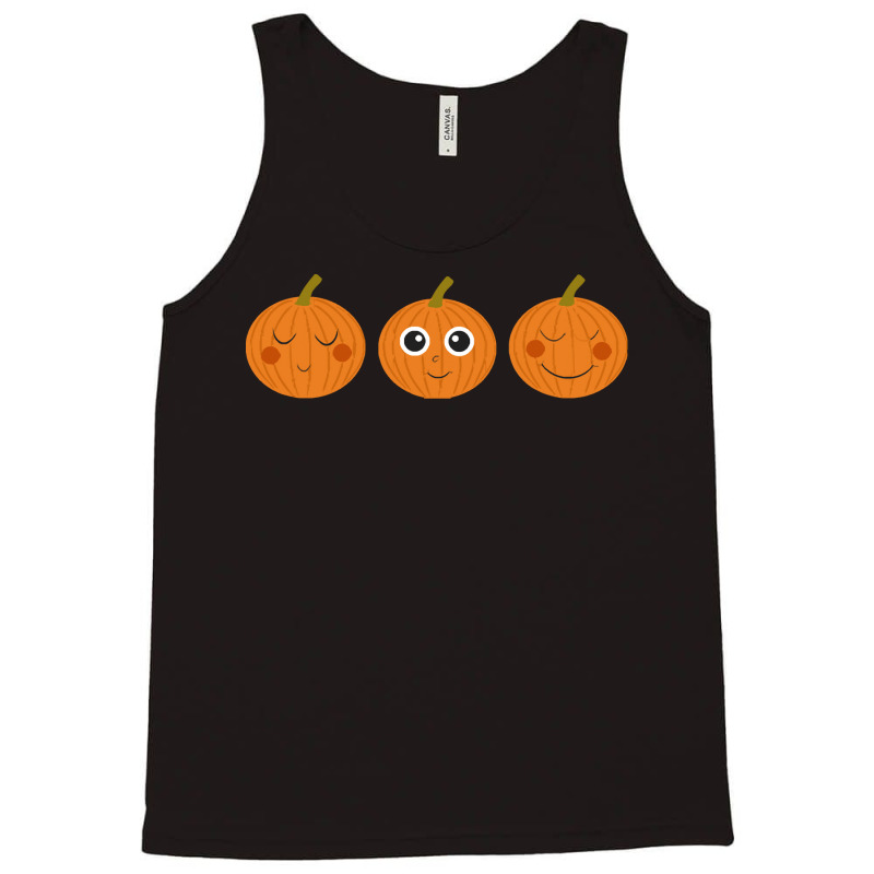 Halloween T  Shirt Cute Halloween Pumpkins T  Shirt Tank Top | Artistshot