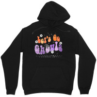 Halloween T  Shirt Cute Retro Halloween Let's Go Ghouls T  Shirt Unisex Hoodie | Artistshot