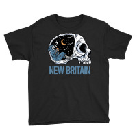 New Britain T  Shirt Chilling Skeleton New Britain T  Shirt Youth Tee | Artistshot