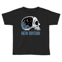 New Britain T  Shirt Chilling Skeleton New Britain T  Shirt Toddler T-shirt | Artistshot