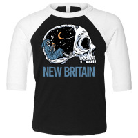 New Britain T  Shirt Chilling Skeleton New Britain T  Shirt Toddler 3/4 Sleeve Tee | Artistshot