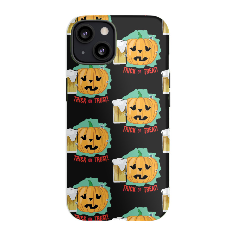 Halloween T  Shirt Drinking Halloween Pumpkin   Funny T  Shirt Iphone 13 Case | Artistshot