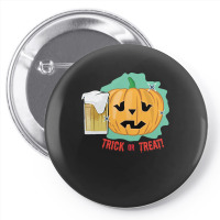 Halloween T  Shirt Drinking Halloween Pumpkin   Funny T  Shirt Pin-back Button | Artistshot