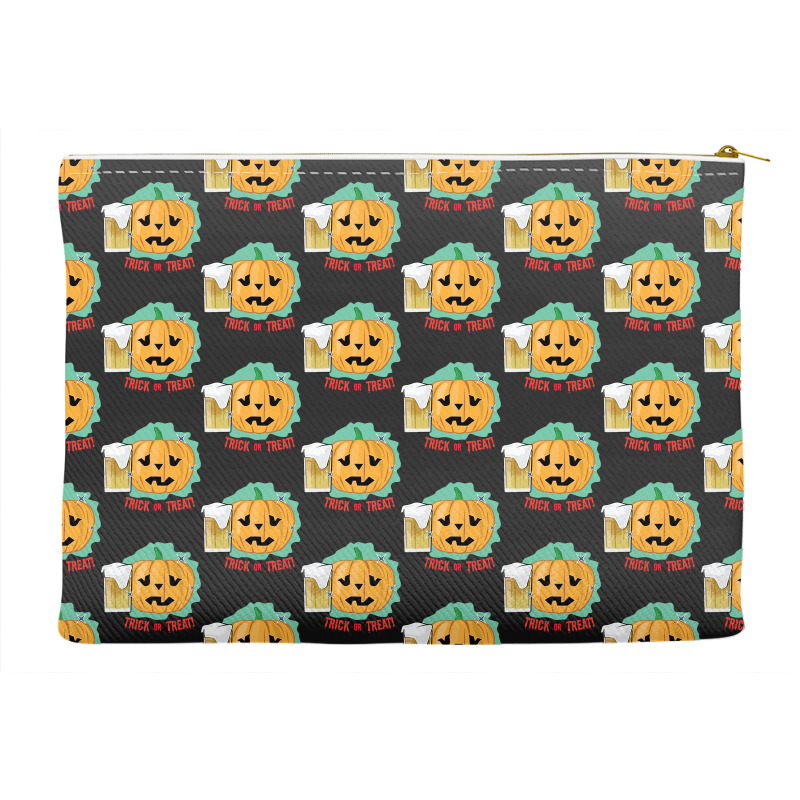 Halloween T  Shirt Drinking Halloween Pumpkin   Funny T  Shirt Accessory Pouches | Artistshot