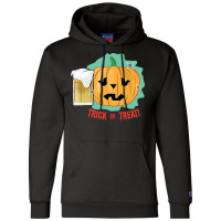 Halloween T  Shirt Drinking Halloween Pumpkin   Funny T  Shirt Champion Hoodie | Artistshot