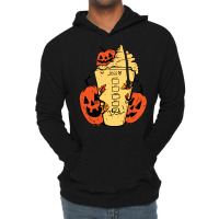 Halloween T  Shirt Fall Coffee P N G Pumpkin Spice Latte Iced Warm Coz Lightweight Hoodie | Artistshot