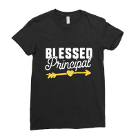 Blessed Principal Ladies Fitted T-shirt | Artistshot