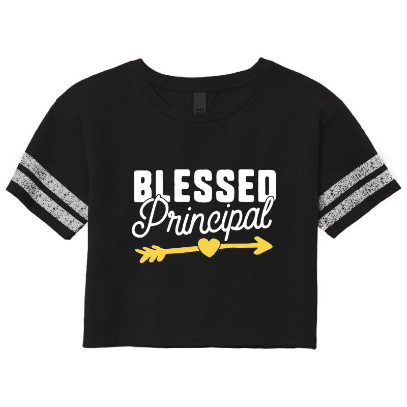 Blessed Principal Scorecard Crop Tee by milasindi | Artistshot