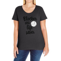 Blocker Aka Life Saver Ladies Curvy T-shirt | Artistshot