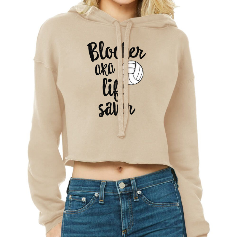 Blocker Aka Life Saver Cropped Hoodie by milasindi | Artistshot