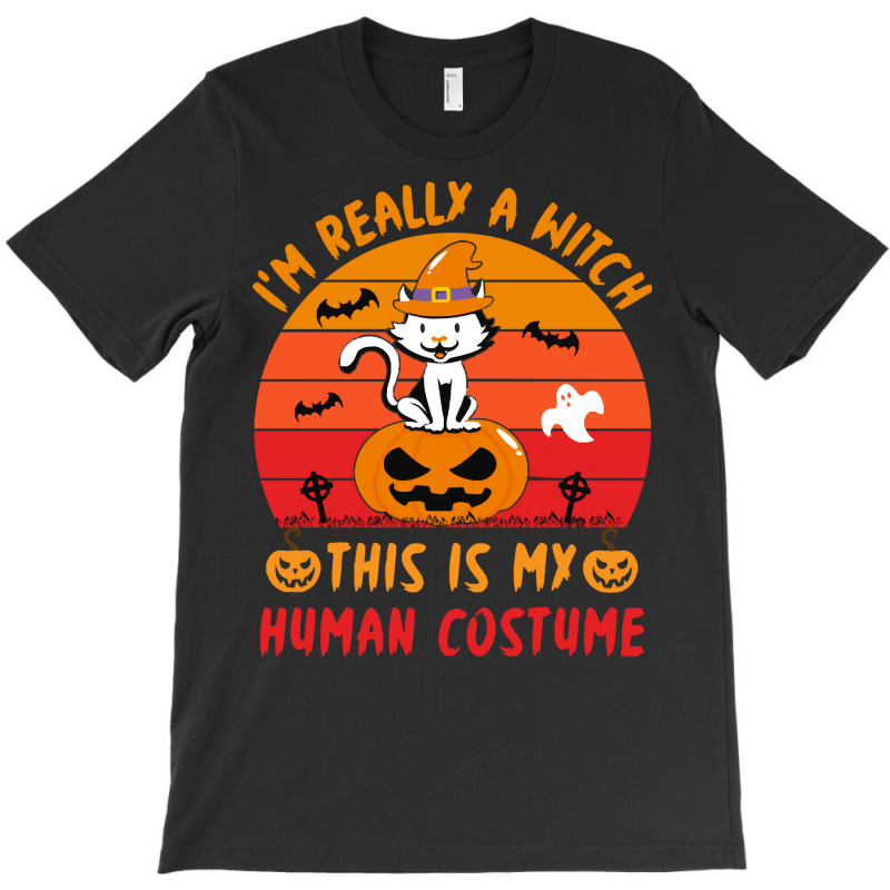 Halloween T  Shirt Funny Halloween This Is My Human Costume T  Shirt T-shirt | Artistshot