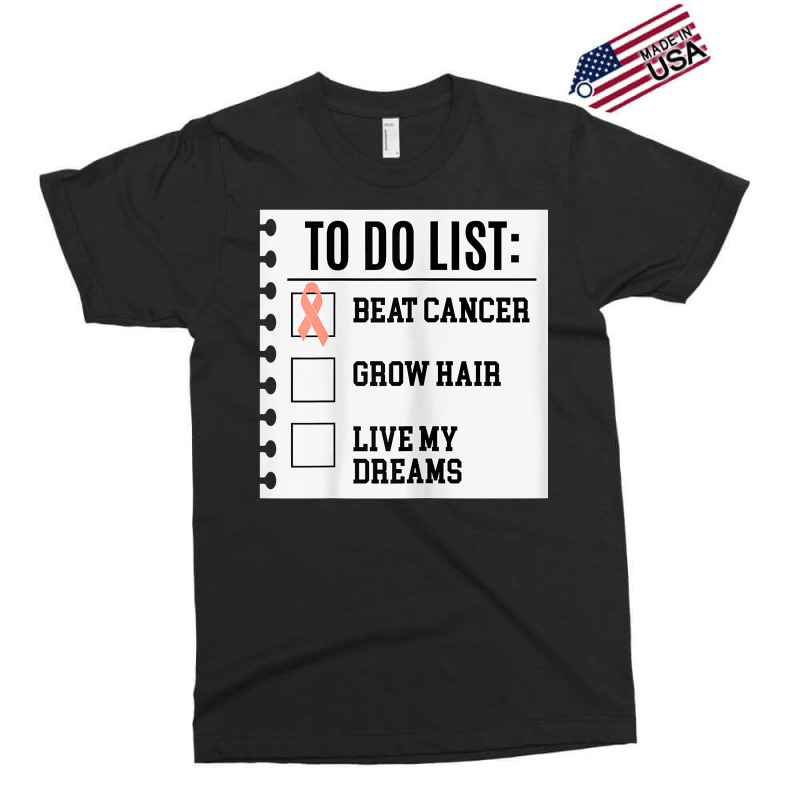 Womens To Do List Life Beyond Endometrial Cancer Awareness Peach T Shi Exclusive T-shirt by yodishsaraveks | Artistshot