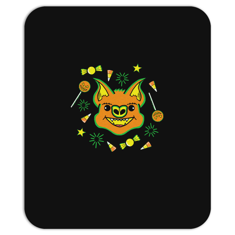 Halloween T  Shirt Halloween Bat Loves Candy T  Shirt Mousepad | Artistshot