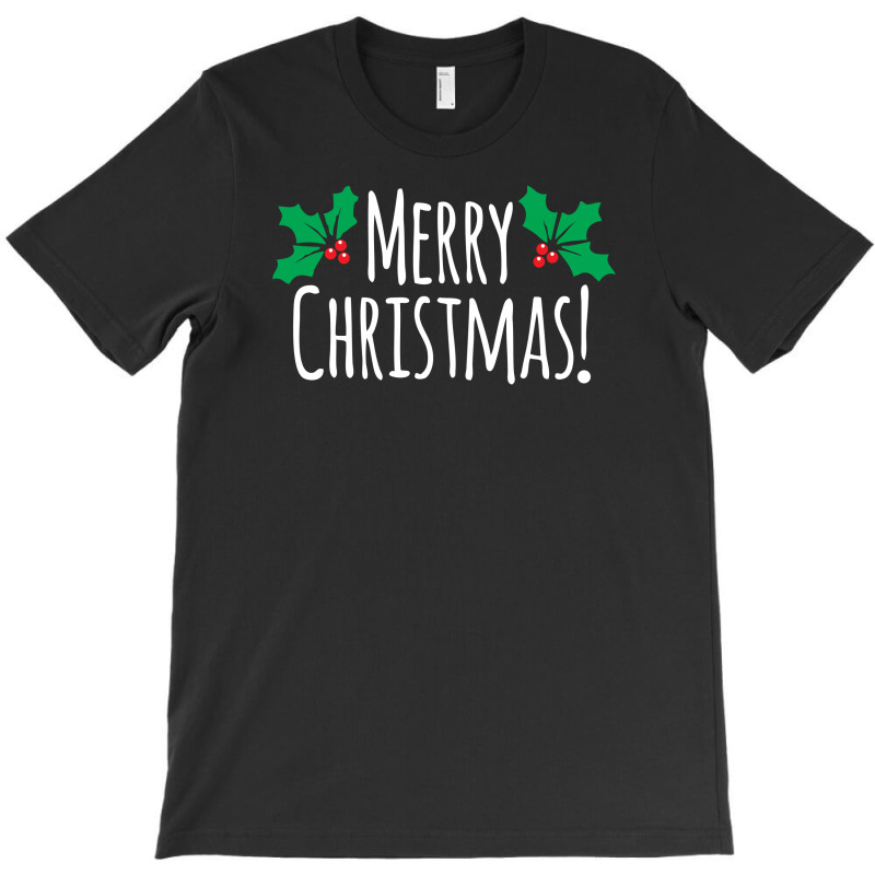 Merry Christmas Berries T-Shirt by Specstore | Artistshot