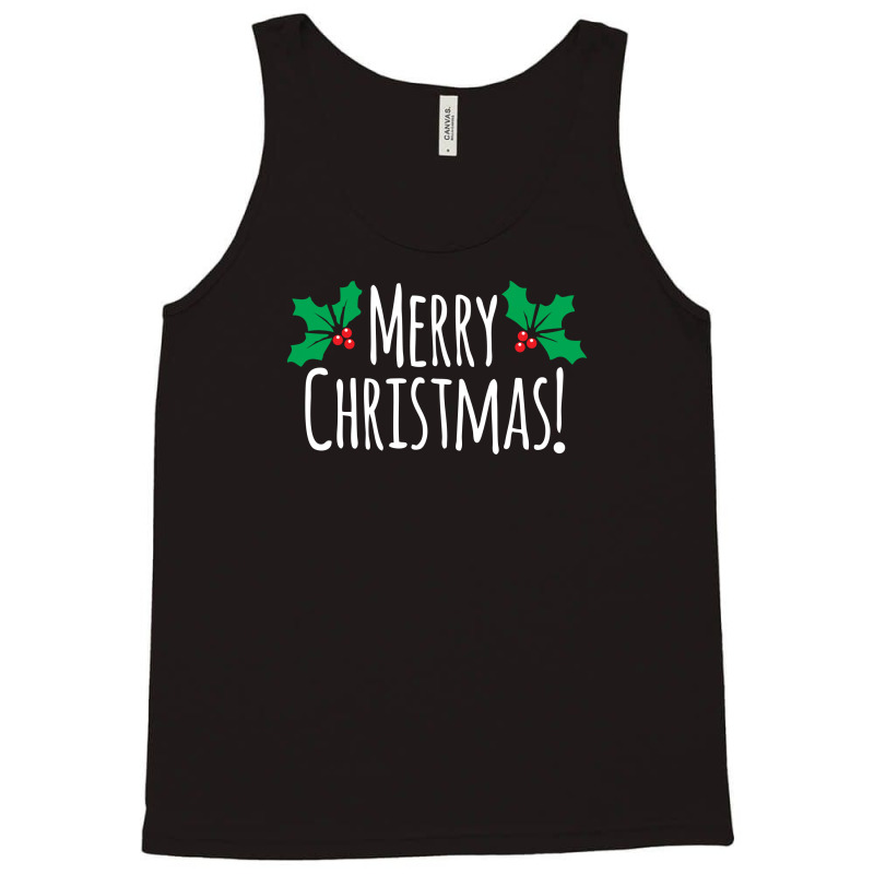 Merry Christmas Berries Tank Top by Specstore | Artistshot