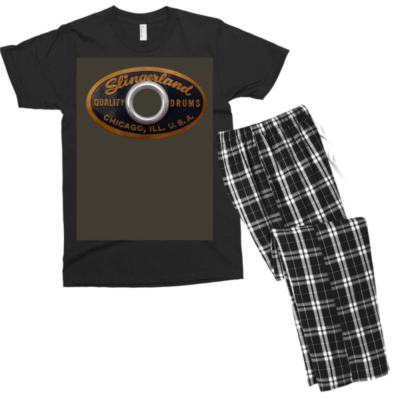 Slingerland Drum Badge Men's T-shirt Pajama Set by raya3 | Artistshot