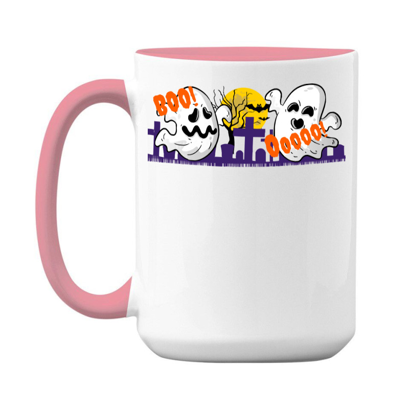 Halloween T  Shirt Halloween Haunted Graveyard T  Shirt 15 Oz Coffee Mug | Artistshot