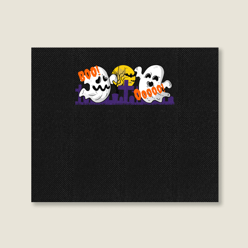 Halloween T  Shirt Halloween Haunted Graveyard T  Shirt Landscape Canvas Print | Artistshot