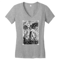 Occult Gothic Dark Satanic Unholy Witchcraft Grunge Emo Goth T Shirt Women's V-neck T-shirt | Artistshot