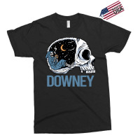 Downey T  Shirt Chilling Skeleton Downey T  Shirt Exclusive T-shirt | Artistshot