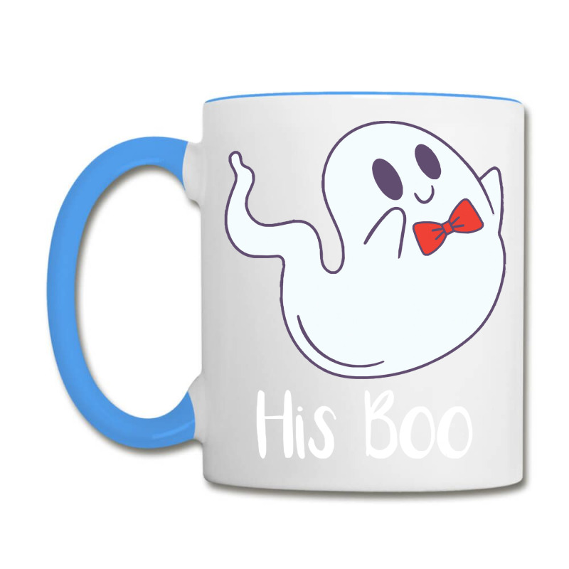 Halloween T  Shirt His Boo Halloween Ghost T  Shirt Coffee Mug | Artistshot