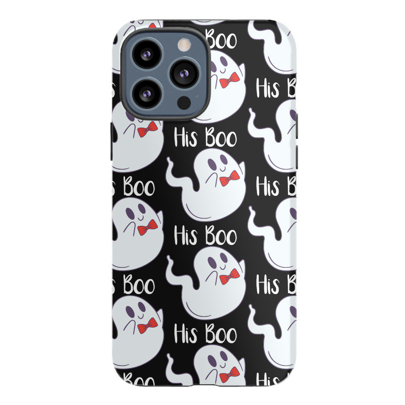 Halloween T  Shirt His Boo Halloween Ghost T  Shirt Iphone 13 Pro Max Case | Artistshot