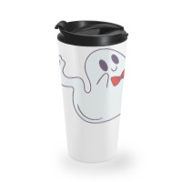 Halloween T  Shirt His Boo Halloween Ghost T  Shirt Travel Mug | Artistshot