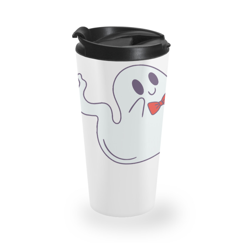 Halloween T  Shirt His Boo Halloween Ghost T  Shirt Travel Mug | Artistshot