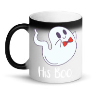 Halloween T  Shirt His Boo Halloween Ghost T  Shirt Magic Mug | Artistshot