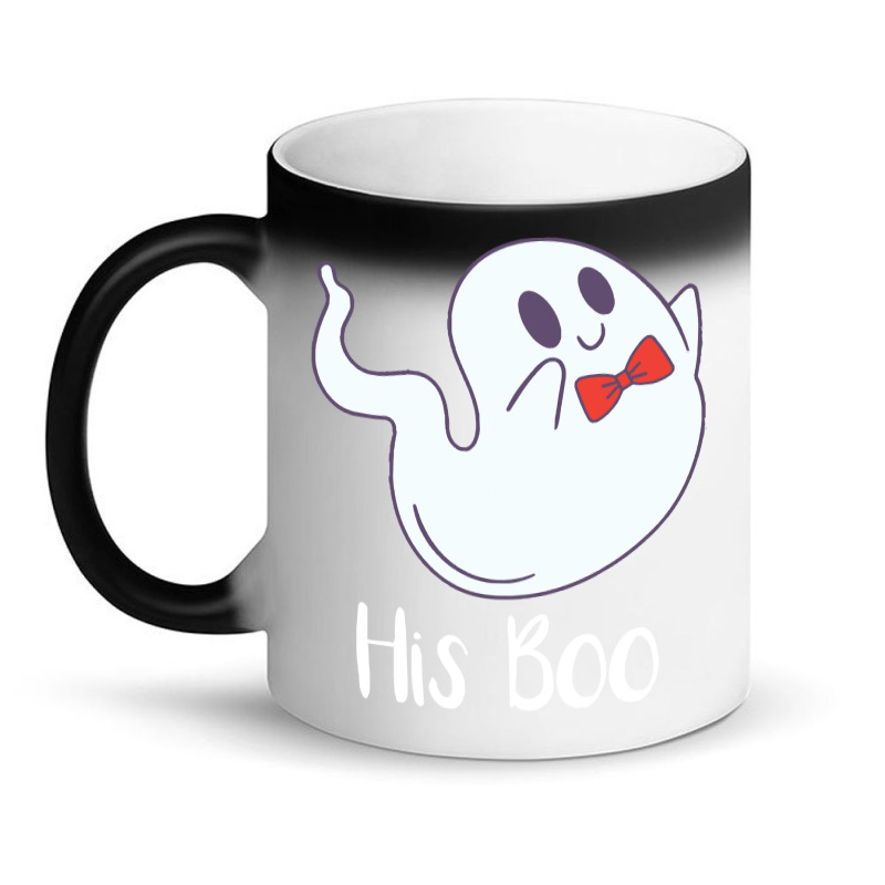 Halloween T  Shirt His Boo Halloween Ghost T  Shirt Magic Mug | Artistshot