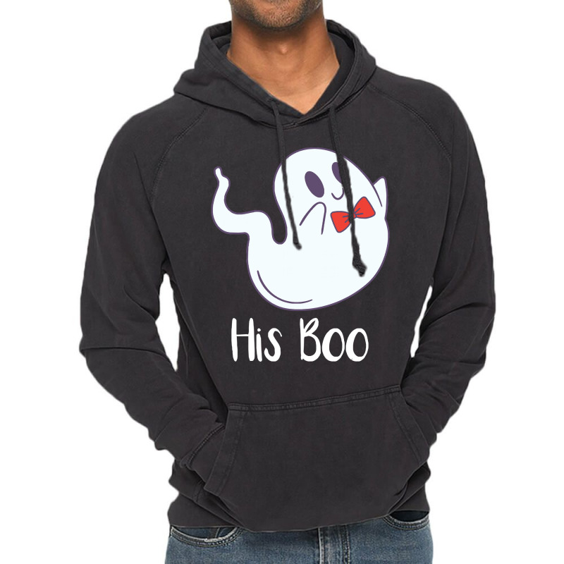 Halloween T  Shirt His Boo Halloween Ghost T  Shirt Vintage Hoodie | Artistshot