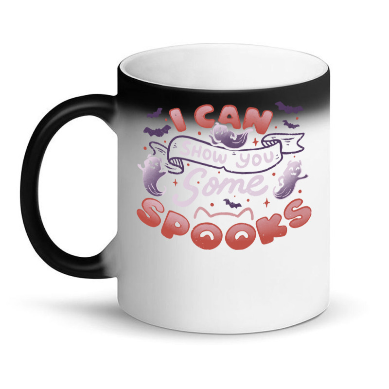 Halloween T  Shirt I Can Show You Some Spooks By Tobe Fonseca T  Shirt Magic Mug | Artistshot