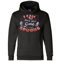 Halloween T  Shirt I Can Show You Some Spooks By Tobe Fonseca T  Shirt Champion Hoodie | Artistshot