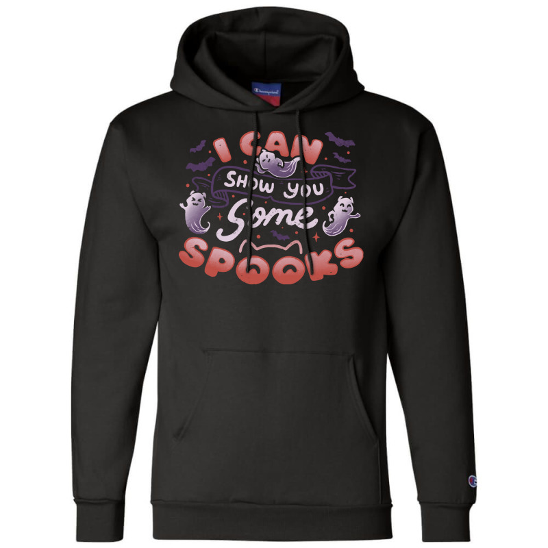 Halloween T  Shirt I Can Show You Some Spooks By Tobe Fonseca T  Shirt Champion Hoodie | Artistshot