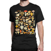 Mushroom Shirt Mycology Fungi Foraging Mushroom Whisperer T Shirt Classic T-shirt | Artistshot