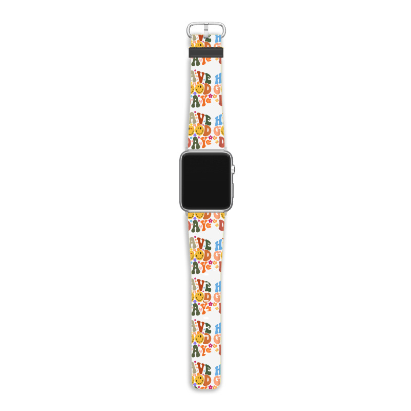 Smiley face best sale apple watch band