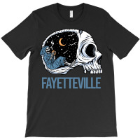 Fayetteville T  Shirt Chilling Skeleton Fayetteville T  Shirt T-shirt | Artistshot